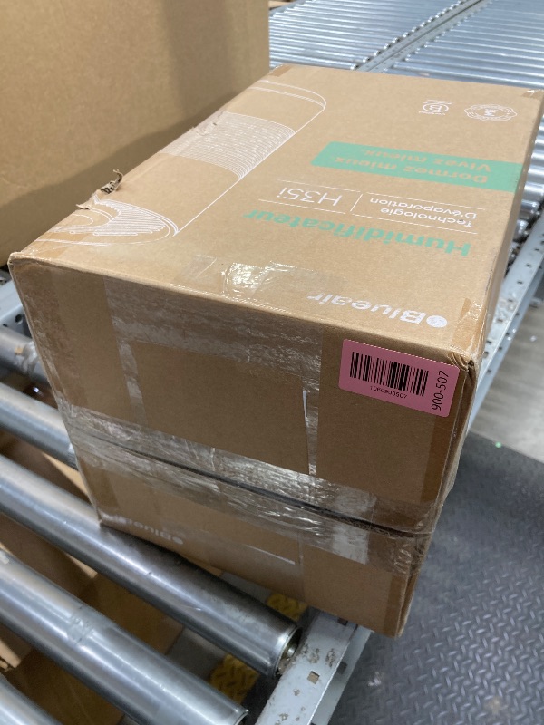 Photo 1 of *PARTS ONLY* Blueair - InvisibleMist 0.9 gallon Evaporative Premium Smart Top-Fill Humidifier - White