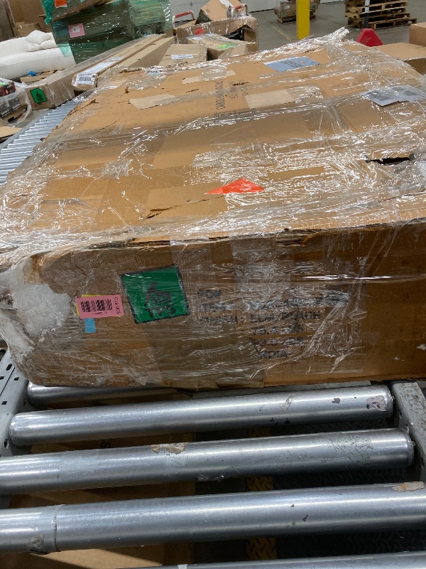 Photo 1 of *Chipped and scratched* Tribesigns Bar Table, Industrial Counter Height Pub Table with Metal Footrest, 63-Inch Rectangle Wood Kitchen Dining Table with Sturdy Metal Frame for Dining Room, Home Bar (Brown)