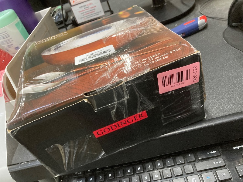 Photo 1 of *Missing Servers* Godinger 10" Hammer Copper Salad Bowl