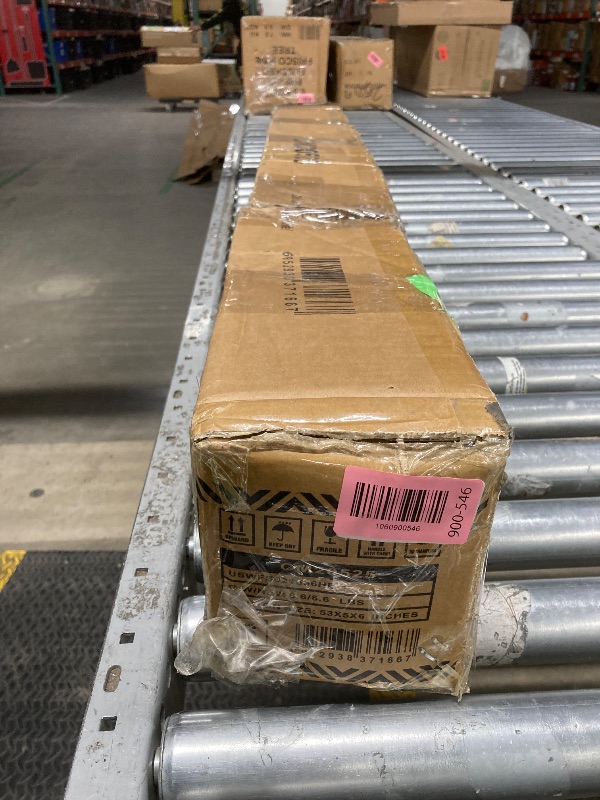 Photo 1 of *Base and plug missing* Costway 5Ft Pre-Lit Fiber Optic PVC Christmas Tree Metal Holiday