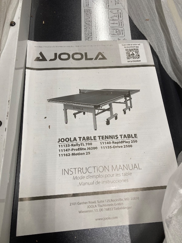 Photo 1 of *Small scratches/Scuffed edges from no box* Joola Table Tennis Table