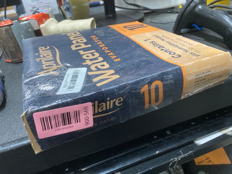 Photo 1 of *Pack of 1* AprilAire 10 Water Panel Humidifier Filter Replacement for AprilAire Whole-House Humidifier Models 110, 220, 500, 500A, 500M, 550, 550A, 558, 10" X 9.5" X 2"