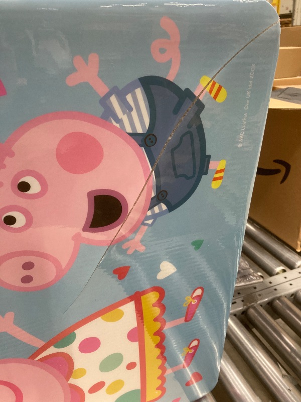 Photo 1 of *Cut table top* Peppa Pig Child 3-Piece Table and Chairs Set, Pink