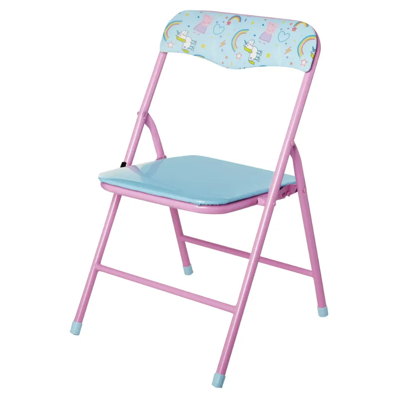 Photo 1 of *Cut table top* Peppa Pig Child 3-Piece Table and Chairs Set, Pink