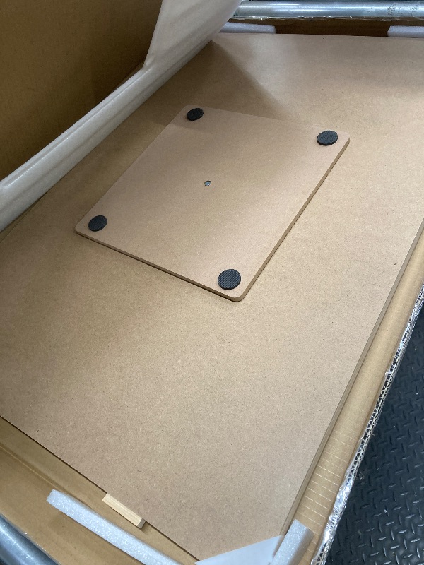 Photo 1 of 1000-Piece Wooden Jigsaw Puzzle Board - Rotating Table, 30” x 22” 4 Drawers & Cover for Adults