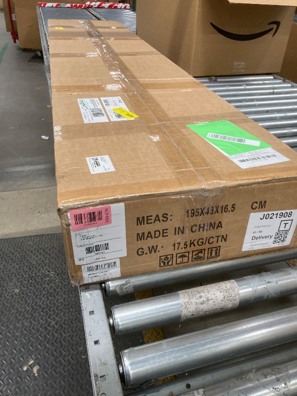 Photo 1 of *Scratched* Foldable Ramps for Pickup Trucks, Aluminum Tri-Fold Motorcycle Powersports Loading Ramps, 1600 LBS Capacity ATV Ramp with Load Straps for ATV/UTV, Lawn Mowers, Tractors, 77" L x 50" W
