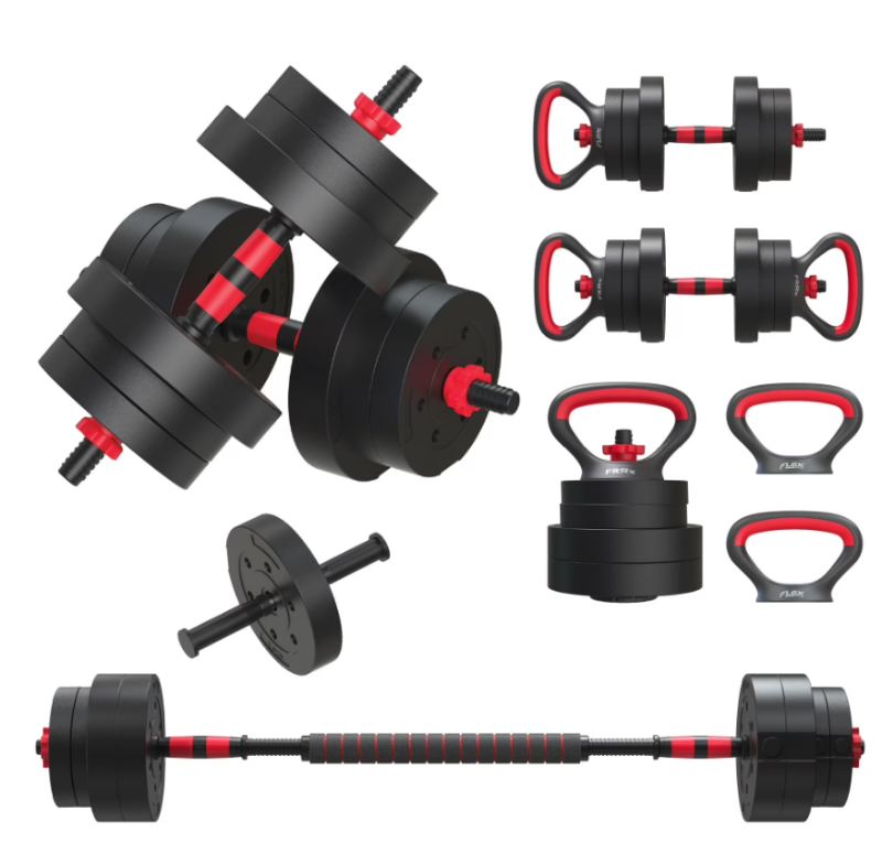 Photo 1 of *HEAVY* *Damaged box* FitRx Smartbell Gym 5-in-1 Adjustable Dumbbell Set & Weight Set for Home Workouts, 45 lbs
