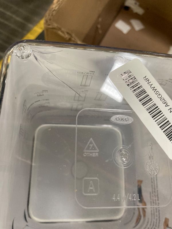 Photo 1 of *Cracked at bottom* OXO Good Grips POP Container - 4.4 Qt/4.2 L, Airtight Food Storage Containers