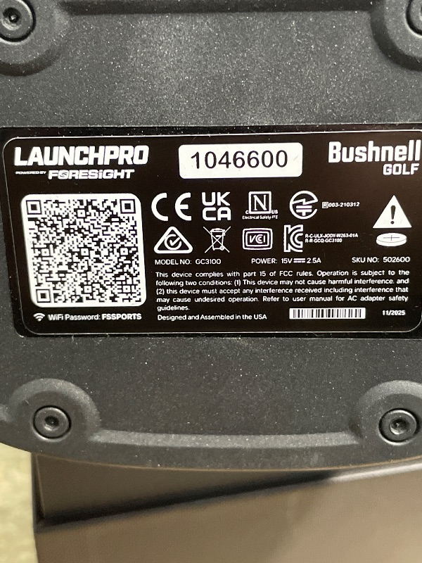 Photo 1 of ***SEE NOTES***
Bushnell Golf Launch Pro – Circle B Edition
