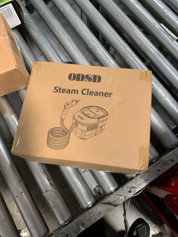 Photo 1 of *USED MISSING PARTS*ODSD Steam Cleaner for Home & Car, 3-Level Adjustable Steamer for Cleaning, 15s Heat-Up & 1.6L Large Tank, Handheld Steam Cleaner for Car Detailing, Home, Tile, Grout,Furniture with 15pcs Accessories