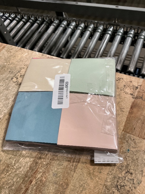 Photo 1 of (16 Pack) Sticky Notes 3x3, Vintage Colors, Sticky Pads, Recyclable, Easy to Stick for Home, Office, Notebook