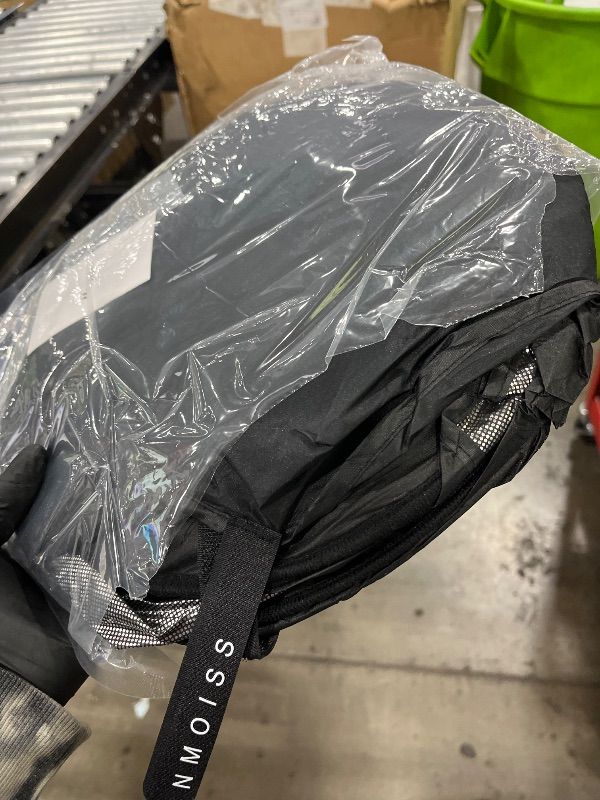 Photo 1 of [2026 Upgraded] Nmoiss Car Windshield Sun Shade [Dot Matrix Reflective Coating] Extended Edge No Light Leakage Design Cooling Protect Car Interior from UV Damage-XL