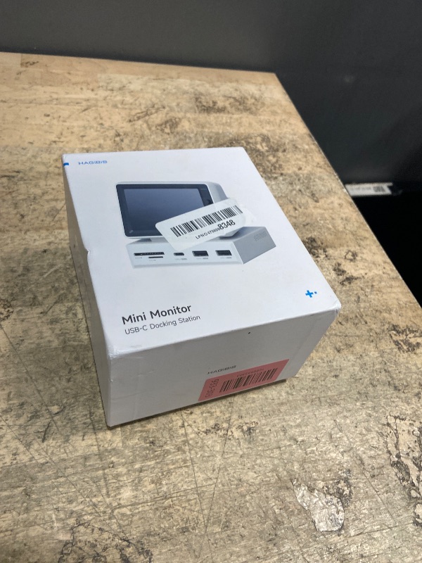 Photo 1 of **FOR PARTS ONLY**(NON FUNCTIONAL)
Hagibis 3.5inch IPS USB Mini Screen with USB C Hub, USB-C&HDMI Monitor AIDA64 Mini PC CPU RAM HDD Data Monitor Temperature Electronic Album Floating Lyrics Display Sub Screen for Laptop PC (960x640)