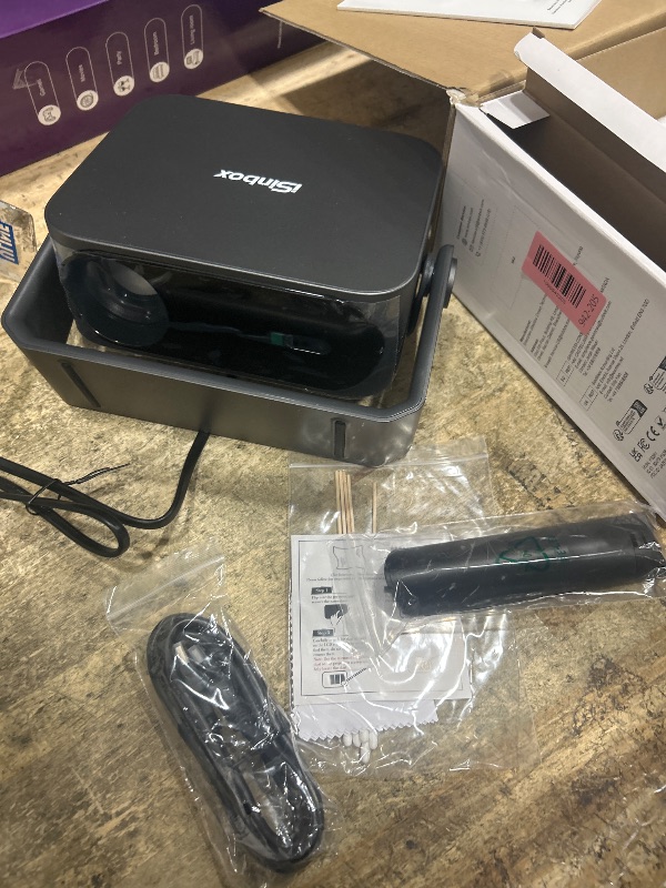 Photo 1 of [2000 ANSI/Auto Focus & Keystone/Built-in APP] 4K Outdoor Projector with Wifi and Bluetooth, Smart Portable Projector with Built in Apps YouTube/PrimeVideo & Dolby, Home Theater Projector with HDR10+