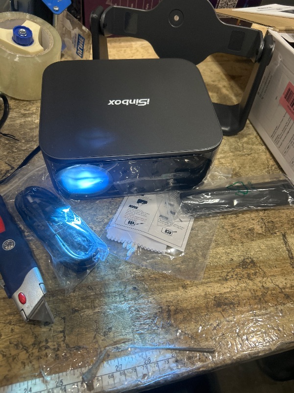 Photo 1 of [2000 ANSI/Auto Focus & Keystone/Built-in APP] 4K Outdoor Projector with Wifi and Bluetooth, Smart Portable Projector with Built in Apps YouTube/PrimeVideo & Dolby, Home Theater Projector with HDR10+