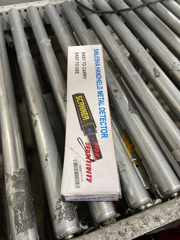 Photo 1 of *WAND ONLY* SINLESHA Handheld Metal Detector Wand Rechargeable, High-Sensitivity Security Detector, for Security Inspection, Detect Various Metal Objects, Nails, Weapons, Knives (with Built-in Battery)