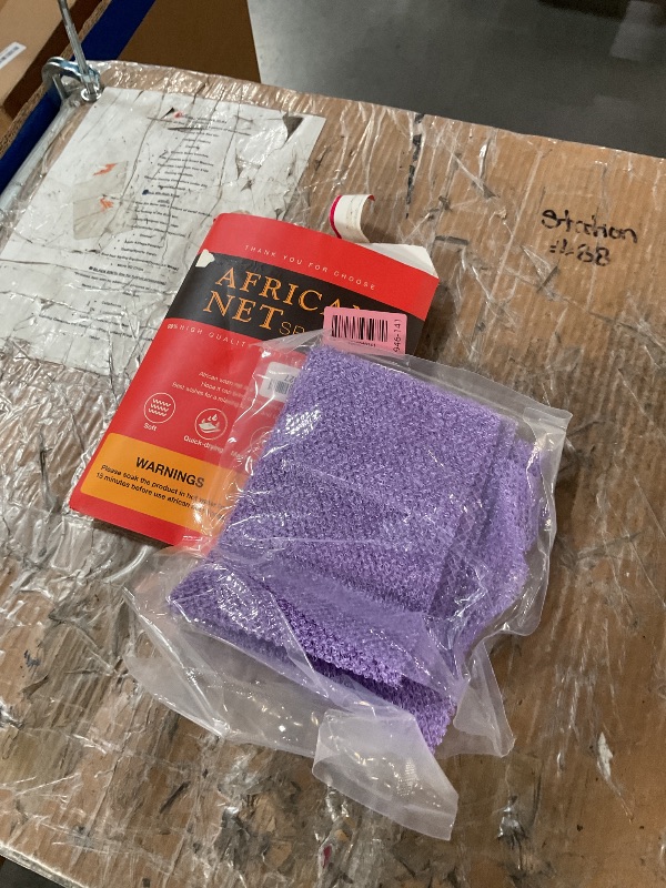 Photo 1 of ***MISSING PARTS***
UJFQBH 3 Pieces African Bath Sponge African Net Long Net Bath Sponge Exfoliating Shower Body Scrubber Back Scrubber Skin Smoother,Great for Daily Use (Pink,Yellow,Purple)