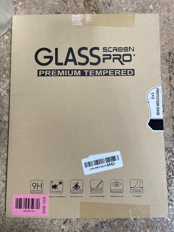 Photo 1 of (2-Pack) 14" Laptop Screen Protector Tempered Glass for 14 HP/Dell/ASUS/Samsung/Lenovo/Acer/MSI/LG and All Other Brands 14" 16:9 Laptop, 9H Hardness, Anti-Fingerprint, No Bubble, HD