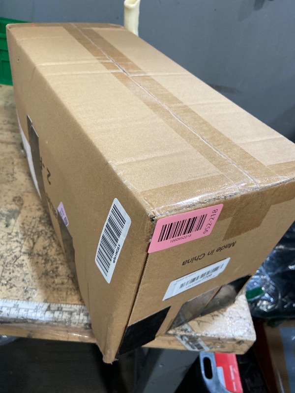 Photo 1 of *PARTIALLY FUNCTIONAL** Industrial Touch Control Table Lamps with 2 USB Ports and AC Outlet - 3-Way Dimmable Black Bedside Lamp Nightstand Desk Lamps for Bedroom Living Room, Amber Glass Shade & 2 LED Bulbs Included