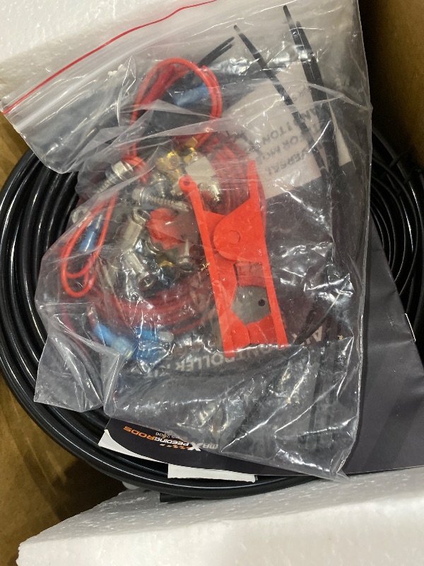 Photo 1 of **********Missing parts***********
maXpeedingrods On Board Air Compressor System Universal Air Spring Compressor Kit with Gauge Air Line T Fittings for Trucks Vans