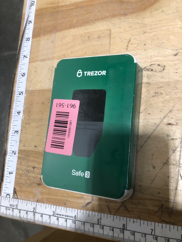 Photo 1 of **FACTORY SEALED** Trezor Safe 3 - Passphrase & Secure Element Protected Crypto Hardware Wallet - Buy, Store, Manage Digital Assets Simply and Safely (Solar Gold)