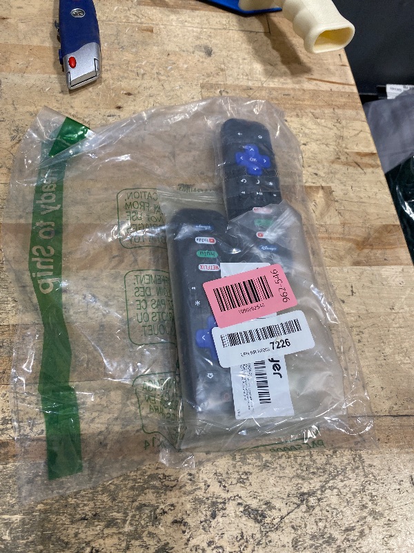 Photo 1 of (Pack of 2) Replacement Remote Control Only for Roku TV, Compatible for TCL Roku/Hisense Roku/Onn Roku/Sharp Roku/Element Roku/Westinghouse Roku/Philips Roku Smart TVs (Not for Roku Stick and Box)