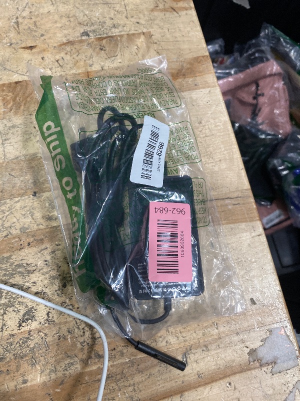 Photo 1 of [Upgraded Version] Surface Pro Charger 65W for Surface Pro 3/4/5/6/7/8/9/X Power Supply Adapter, Compatible for Both Microsoft Surface Book Laptop/Tablet?Works with 65W&44W&36W&24W (10 Ft Cord)