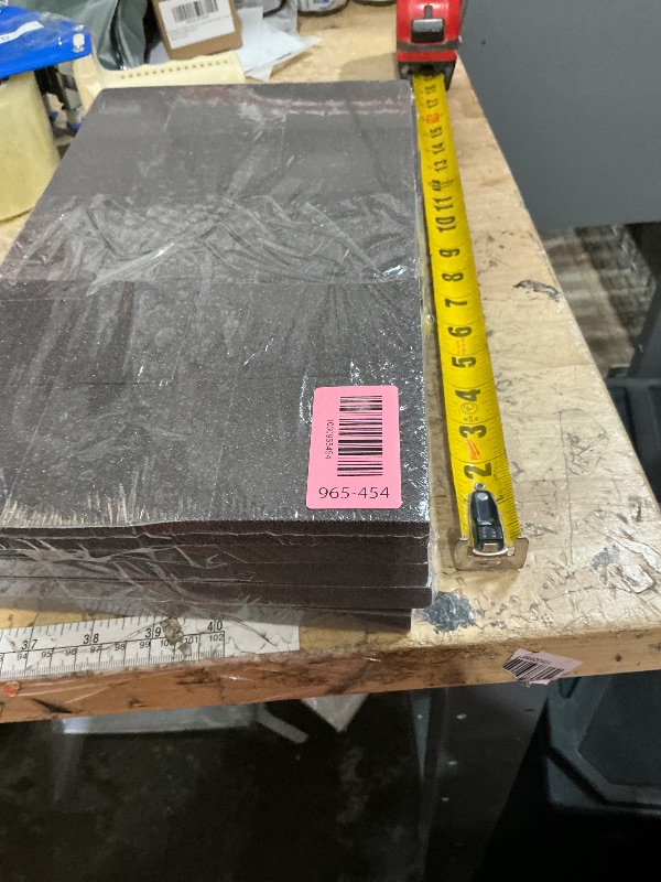 Photo 1 of (5) -10-Pack Sanding Blocks – Sand Paper Assortment Pack in 60/80/120/220 Grit – Washable Sandpaper Block for Wood Furniture, Drywall, Metal, and Glass – Reusable Sanding Sponge for Hand Sanding