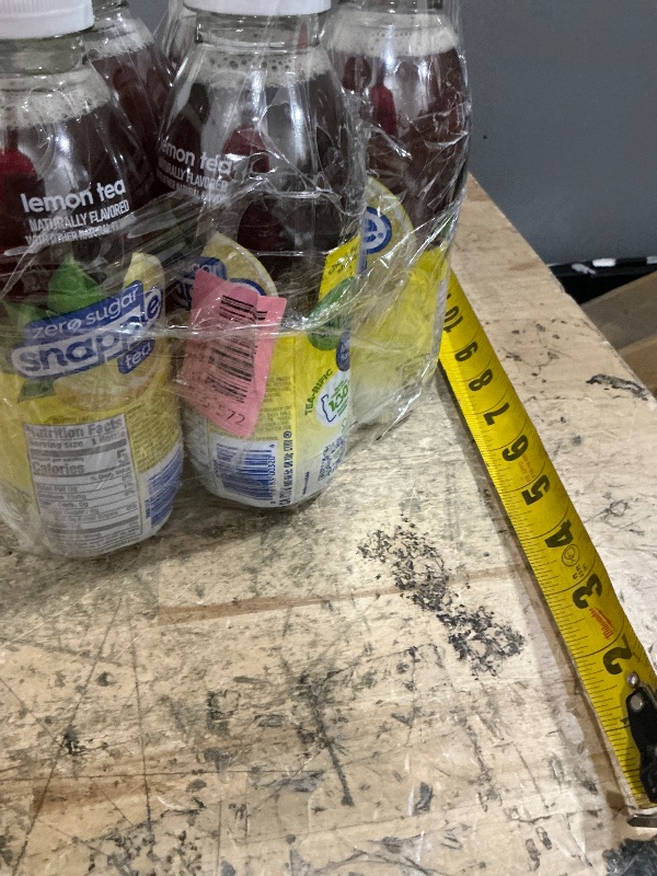 Photo 1 of  (5) Diet Snapple Iced Tea, Lemon, 16 fl oz
