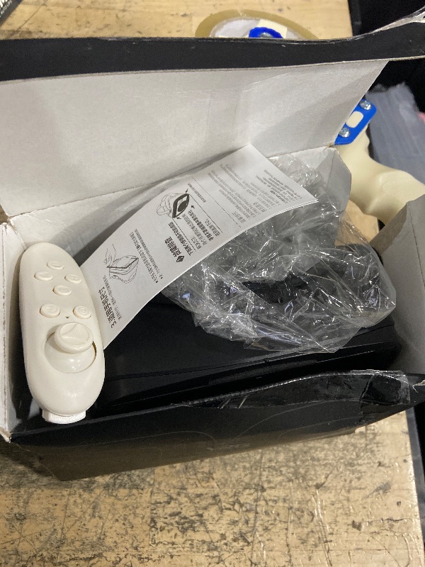 Photo 1 of **FOR PARTS ONLY/NON-FUNCTIONAL** VR Headset for iPhone or Android, Adjustable Virtual Reality Anti-Blue Light 3D VR Glasses Headset Helmets, Compatible 5.0-7.0 inch with Controller, for Watching 3D VR