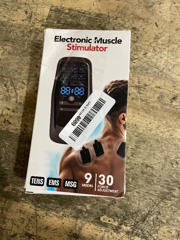 Photo 1 of ***MISSING TENS UNIT CONNECTIONS*** Dual Channel TENS Unit for Pain Relief Rechargeable Electronic Pluse Muscle Stimulator Massager Low-Frequency Multi-Function Physiotherapy Instrument with 10pcs Electrode Pads