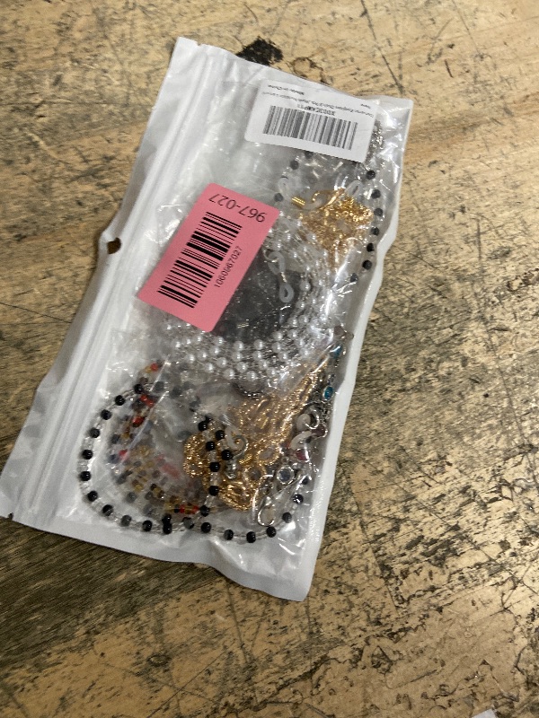 Photo 1 of ***HAS DAMAGES*** Damanse Eyeglass Chain,8 Pcs Eye Glasses Strap Holders around Neck For Women Stylish,Beaded Glasses Chain Sunglasses Mask Necklace Lanyard