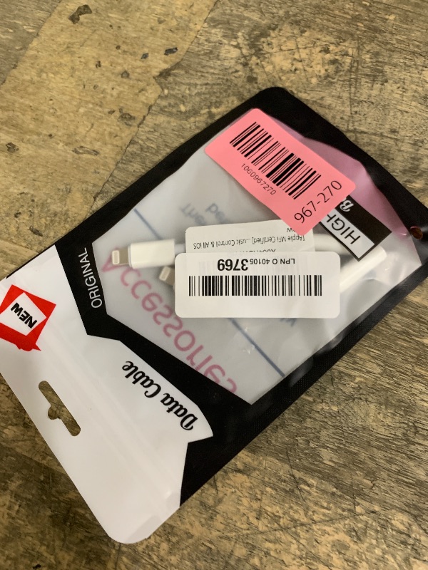 Photo 1 of [Apple MFi Certified] Lightning to 3.5 mm Headphone Jack Adapter, 2 Pack iPhone 3.5mm Aux Adapter Converter Dongle Audio Cable for iPhone 14 13 12 11 Pro Max XS XR X 8, Support Music Control & All iOS