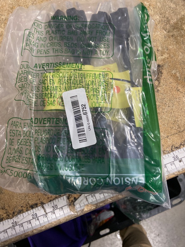 Photo 1 of [ETL Listed] Miady Short Power Extension Cord Outlet Saver, 16AWG/13A, 3 Prong (4 Pack, Black, 8 Inch)