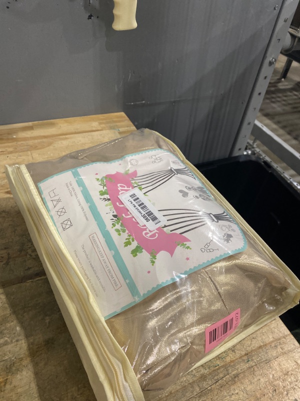 Photo 1 of 20x10ft Thick Champagne Glitter Backdrop Curtain Panels for Parties, Wrinkle Free Sequin Sparking Photo Backdrop Drapes, 4 Panels 5x10ft Shimmer Back Drop Cloth for Wedding Birthday Photography