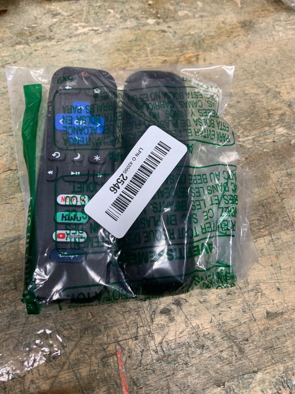 Photo 1 of (Pack of 2) Replacement Remote Control Only for Roku TV, Compatible for TCL Roku/Hisense Roku/Onn Roku/Sharp Roku/Element Roku/Westinghouse Roku/Philips Roku Smart TVs (Not for Roku Stick and Box)