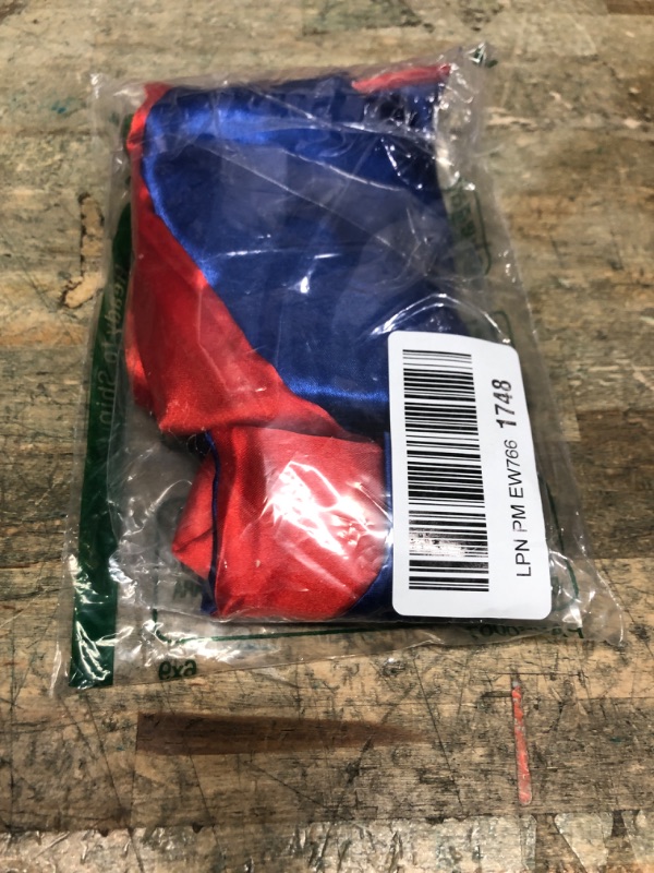 Photo 1 of ***MISSING MASK*** Double-Sided Superhero Capes and Mask for Kids - Blue Super Hero Cape Perfect for Christmas, Halloween, Cosplay, and Birthday Parties (Blue)
