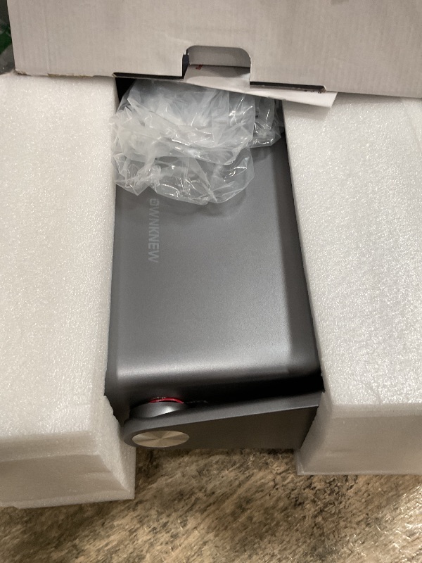 Photo 1 of ?Buit-in Google TV & Voice Control?Smart Projector with WiFi 6 and Bluetooth, 4K Support Movie Outdoor Projectors Compatible with Netflix/Prime Video/YouTube, Auto Focus Home Proyector 180°Stand