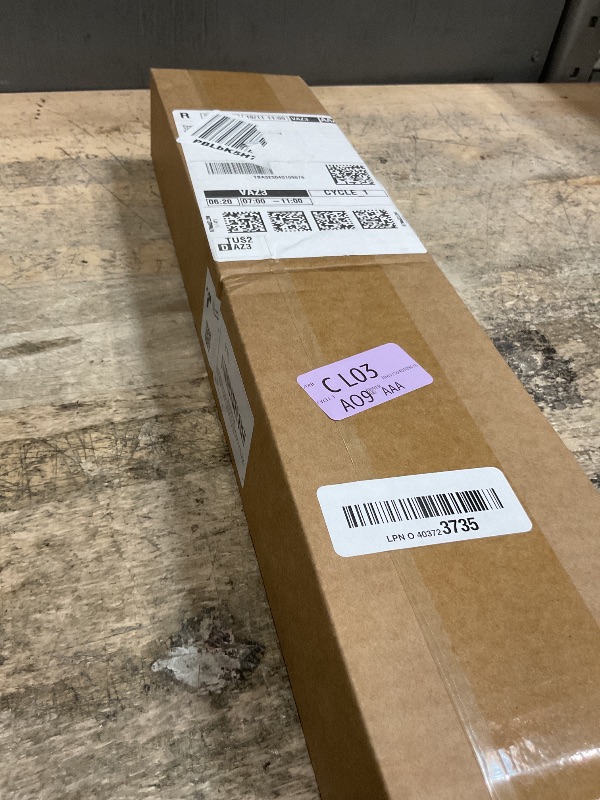 Photo 1 of ***UNKNOWN MISSING PIECES*** YNL Shower Curtain Rod 34-82 Inches (2.8-6.8ft) Adjustable Spring Shower Rod No Drilling, Non-Slip, Never Rust, Stainless Steel, Suitable for Bathroom Window Living room, Gold