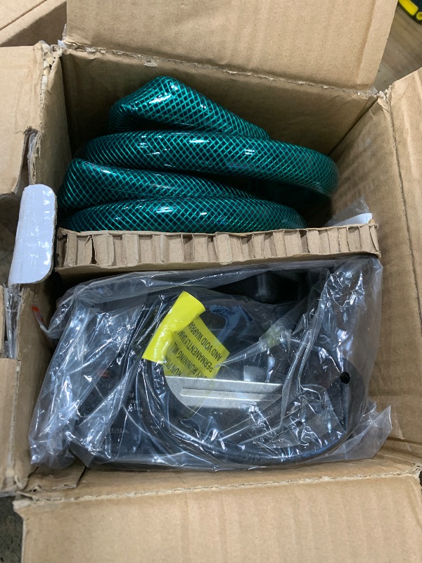 Photo 1 of 120V Electric Water Pump - 330 GPH Utility Pump, 1/10 HP for Rain Barrel, Garden Hose, Ponds, Pools, Aquariums, Hot Tubs