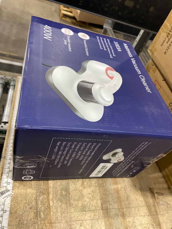 Photo 1 of (very used) Mattress Vacuum Cleaner, Handheld UV Bed Vacuum Cleaner 16KPa & 12800 Vibrations Per/Min Upgraded Effectively Clean Up Bed