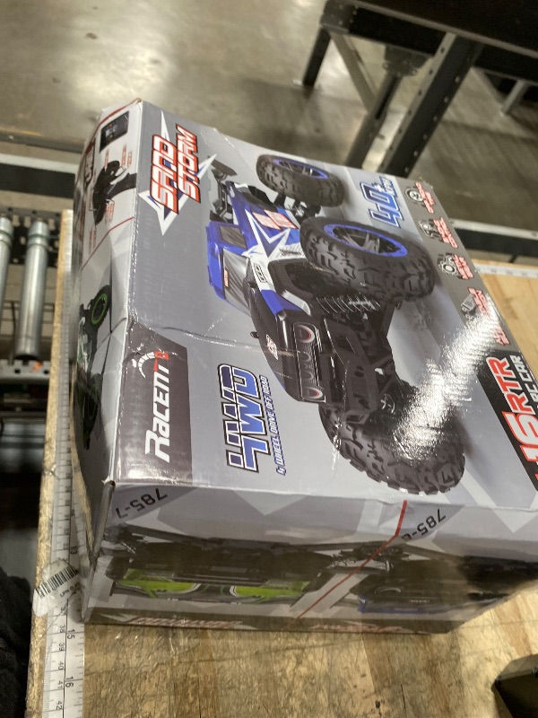 Photo 1 of **USED**RACENT RC Truck 1:16 4x4 All Terrain RC Car 40KPH High Speed Remote Control Cars for Boys, Off-Road Monster Truck with 2.4Ghz Radio Control, 2 Batteries, Gifts for Kids Adults