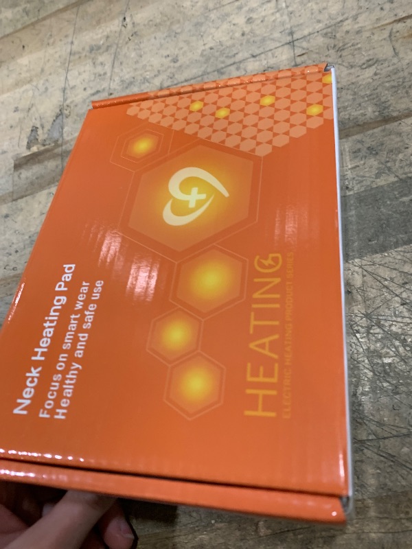 Photo 1 of ***VIBRATES ONLY/ NO HEAT*** Neck Heating Pad for Neck Pain Electric, Neck Massager with Heat, Heated Neck Wrap Cordless with 660nm 850nm Red Light Heats, Neck Warmer Brace