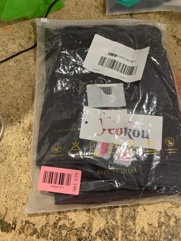 Photo 1 of ***RUNS LARGE**** Yeokou Womens Overalls Linen Cotton Jumpsuits Loose Casual Jumpers with Pockets(Grey-S)