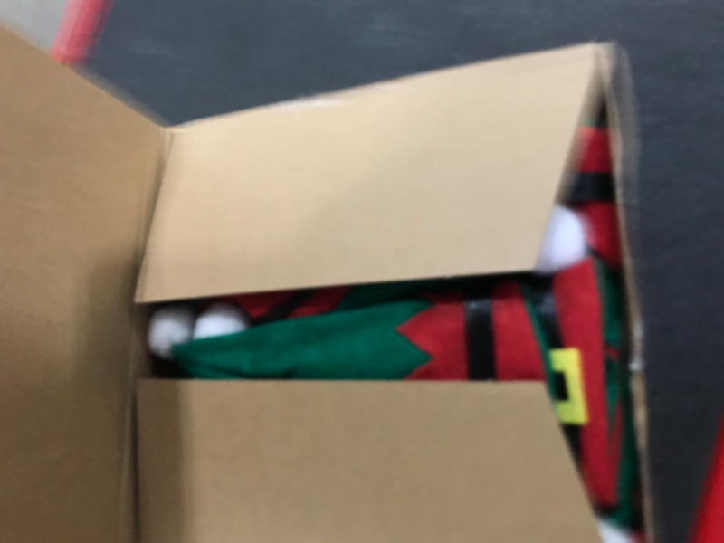 Photo 1 of (used)(incomplete) Hiboom Christmas Cutlery Holders 50 Pcs Hats Cutlery Holders Set Non Woven Fabric Silverware Storage Bag