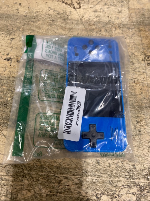 Photo 1 of ***(HEAVILY USED/ MISSING CHARGING CORD)***Handheld Game for Kids -Preloaded 220 Retro Video Games, Portable Gaming Player with Rechargeable Battery 3.0" LCD Screen, Mini Arcade Electronic Toy Gifts for Boys Girls (Blue)