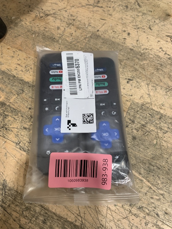 Photo 1 of (Pack of 2) Replacement Remote Control Only for Roku TV, Compatible for TCL Roku/Hisense Roku/Onn Roku/Sharp Roku/Element Roku/Westinghouse Roku/Philips Roku Smart TVs (Not for Roku Stick and Box)