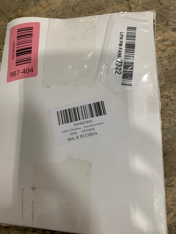 Photo 1 of 100Pcs Red & Green Christmas Button Candy, DIY Xmas Decorative Buttons Ornaments for Crafts Round Personalized Decoration Accessories, Suitable for Clothing & Handicrafts