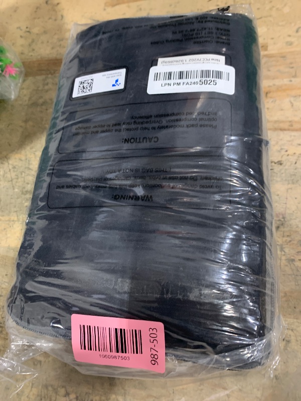 Photo 1 of 10 Set Compression Packing Cubes for Travel Essentials,Compressible Expandable Packing Cubes for Suitcase,OlarHike Luggage Organizer Bags for Travel,Handy Helper for Organizing Clothes(Black)