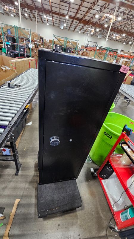 Photo 6 of INTERGREAT 8-12 Gun safes,Rifle Safe,Gun Safes for Home Rifle and Pistols, Long Gun Safe for Rifle Shotgun for Home,Quick Access Rifle Safes,Adjustable Shelves, Easy Assemble